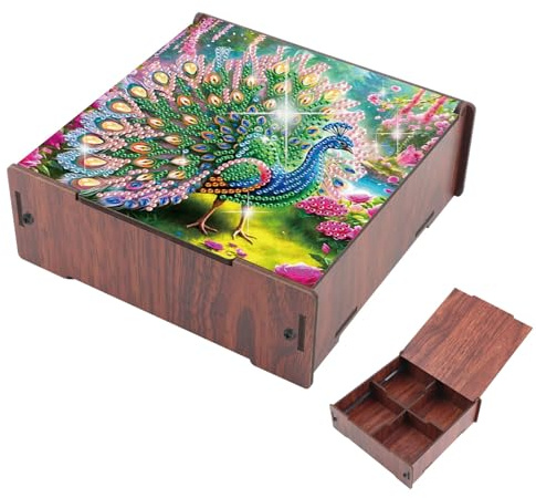 CXINLky Diamond Art Painting - Scatola portaoggetti, per picnic, snack 02