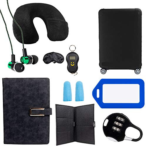 Deco Gear Luggage Accessory Kit - 10 Piece Ultimate Travel Bundle