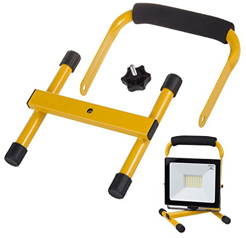 Maclean MCE652 Floor Stand for LED Spotlight Worklight Tripod Floodlight Stand Construction Spotlight Tripod Rotatable Steel (for MCE550 / MCE650)