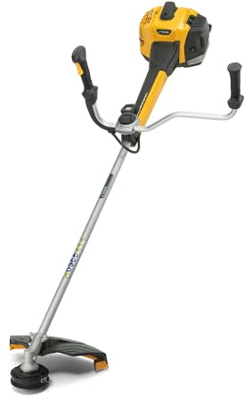 Desbrozadora de gasolina STIGA BC 760 B (1,7 kW), ancho de corte de 45 cm, incluyendo hoja de tres dientes y arnés doble