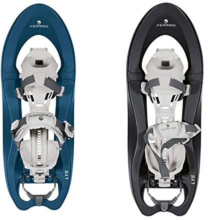 Ferrino - Lys Special Ciaspole da Neve, Blu, 34/48 & Lys Castor Ciaspole da Neve, Grigio, 34/48