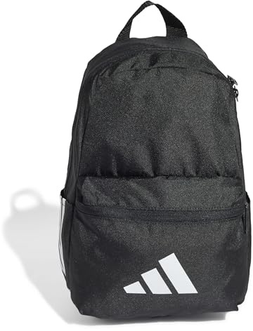 adidas Unisex Kids Little Kids Logo Backpack, Black, One Size