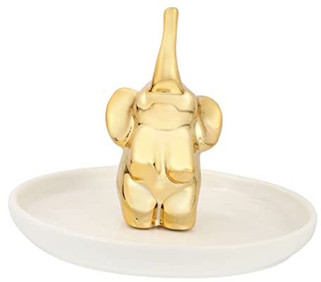 Healvian Plateau de Rangement Élégant Décoratif Organisateur Multifonctionnel pour Accessoires