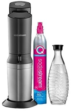 sodastream Crystal 3.0 Acier Inoxydable Noir