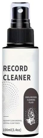 Spray de limpieza de vinilo, fórmula antiestática, X1, kit de cuidado de registros, líquido de lavado LP, toalla de microfibra, para coleccionistas, aficionados, profesionales, estudio, tienda