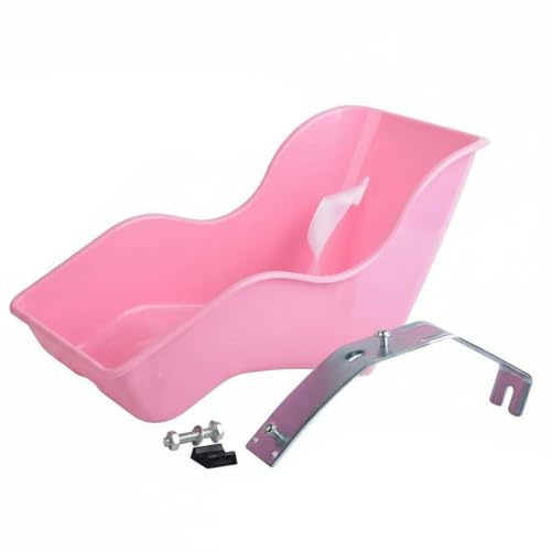Amagogo Asiento para Muñecas para Bicicleta Infantil Accesorio para Montar Muñecas en Bicicletas Silla de Transporte Accesorio Funcional Estructura Ergonómica Adecuado para Juegos de rol, Rosa