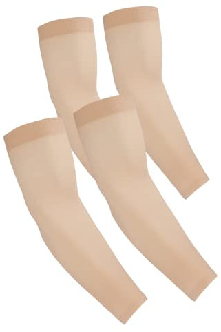 Y·J Back home Manchon de protection de bras, UV, antidérapant, manchons de bras compressifs, manchons de protection pour activités, tatouage, volleyball, pour femmes et hommes, couleur chair, taille