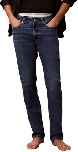 Calvin Klein Slim Dark Irving Jean Lv04re777g - Jeans Hombre