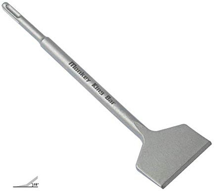 Monkey King Bar SDS Plus 250mm x 75mm Cincel plano curvador para baldosas de cerámica y azulejos