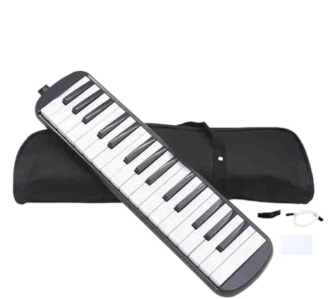 Melodica Instrument Kids, Air Piano Keyboard, 16,34 x 4,13 Zoll, Doppelrohr, stabil für Beginner Musikinstrument, tragbares Organ Melodica