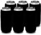 OUDQFCJ 6 Piezas 16 oz Can Cooler Sleeve, Fundas para bebidas de latas de neopreno antideslizantes, reutilizables y con aislamiento para cerveza, refrescos, bebidas energéticas (500 ml)