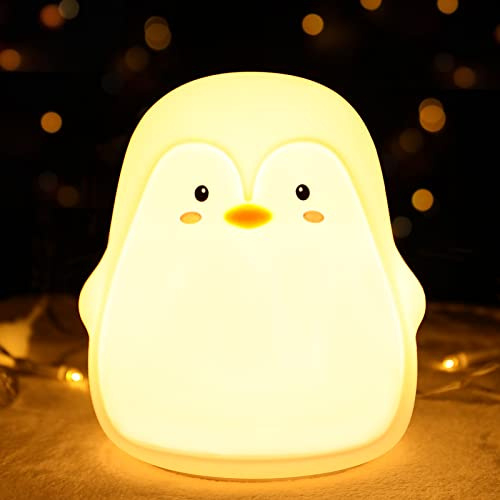 LOVERUIS Luce notturna per bambini, 7 colori Lampada da notte Kawaii Deco (Balena)