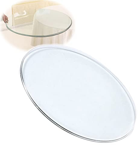 WORDFUN Vidrio Templado, Mesa Redonda Comedor, Cristales A Medida, Resistente A Los Impactos, Resistente A Altas Temperaturas, Cristal for Mesa, for Mesas De Hotel, Banquetes Y Familiares