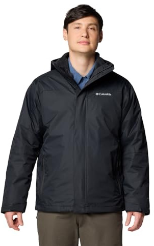Columbia Men's Tunnel Falls II Interchange Jacket, Black, Small