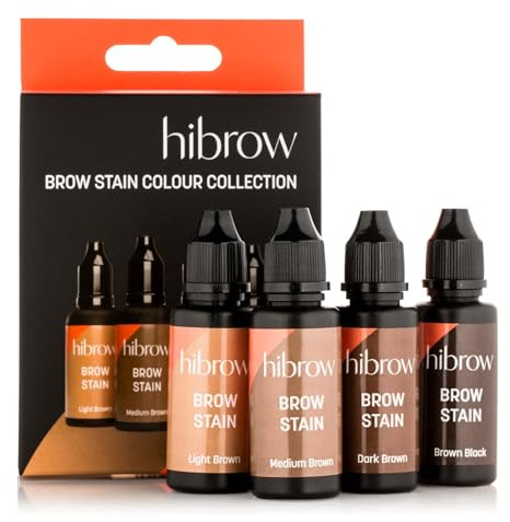 Hi Brow Hybrid Brow Stain Colour Collection - All 4 Shades: Light Brown, Medium Brown, Dark Brown, Brown Black