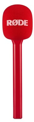 RØDE Interview GO Handheld Adaptor for RØDE Wireless Microphones (Red)
