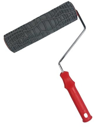 Generic 10 -inch Lacquer Roller Painting Decoration Embossed Texture Rubber -Roller -Multi -Purpose Purpose, Style A