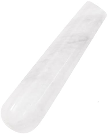 Radicaln Maja de mármol de solo 5.5 pulgadas, color blanco, hecho a mano, repuesto para mortero y mortero, molinillo de especias de cocina, herramienta de cocina moderna y resistente para hierbas y