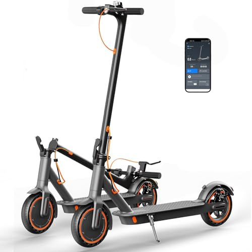 Electric Scooter Adult, Seemar S3 Foldable E Scooter with APP control, 500W Motor, 3 Speed Mode, 8.5 Ultra Light Electric Scooter, 30km Range, 36V 7.8Ah Battery