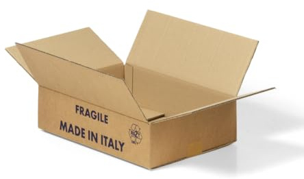 Scatole in Cartone 40X30X10 cm (10 Pezzi) | Cartoni per Spedizioni, Trasporti e Traslochi | Qualità Italiana