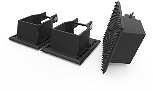 KBrakes HiStops Drum Stand Anchors - The best in drum kit slide prevention technology