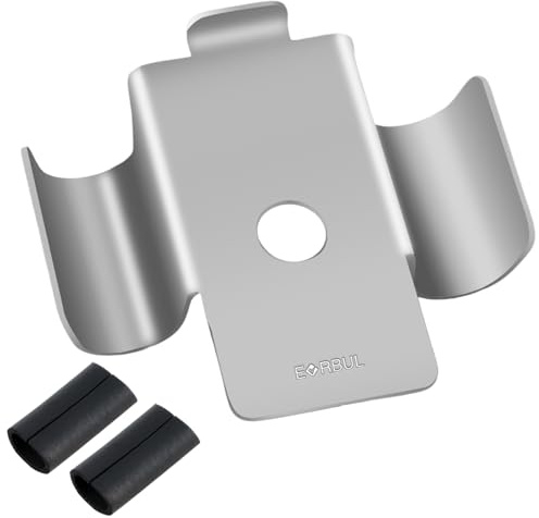 EVRBUL Retenedor de clip de cable de freno de estacionamiento de acero inoxidable mejorado con tubos de goma compatible con BMW Serie 1 F20/F21, Serie 2 F22/F23, Serie 3 F30/F31, Serie 4 F32/F33/F36