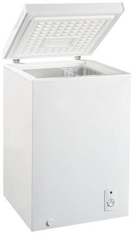 Congélateur Coffre - 100 Litres – Compact et Économe en Énergie – Température -18°C – Idéal pour Petits Espaces et Cuisines Professionnelles