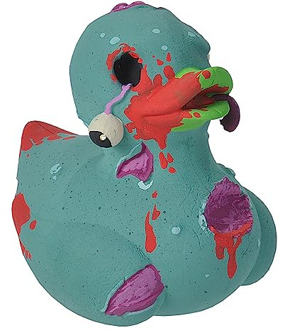 Wild Republic 23214 Rubber Ducks Bath, Kids Gifts, Stocking Stuffers, Water Toys, Zombie, Blue