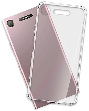 mtb more energy® Case Soft Armor kompatibel mit Sony Xperia XZ1 (G8341, G8342, G8343 / 5.2'') - Anti Shock Verstärkung - 1,5mm TPU - Schutz-Hülle Cover Tasche Handyhülle
