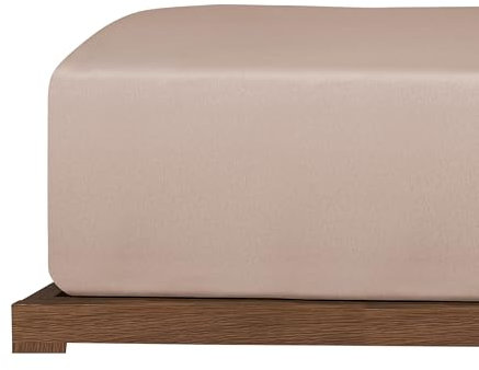 Uncover by Schiesser Spannbettlaken New Jersey - Edeljersey - 180 x 200 cm - Taupe