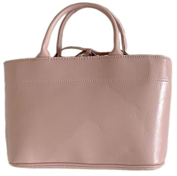 Whoasyst Borsa da donna funzionale versatile di grande capacità borsa elegante coreana in pelle PU chiusura a cravatta borsa per uso quotidiano borsa con manico superiore, B, One Size