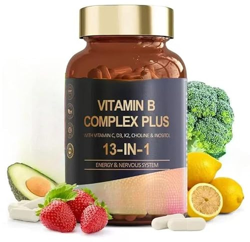 13-i-1 vitaminkomplex ， energi, nerv, immun, hudstöd