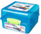 Sistema 2 Stück Lunchbox Cube To Go, 1,4 Liter, 14,5 x 15 x 9,5cm - Mint/Blau/Rosa