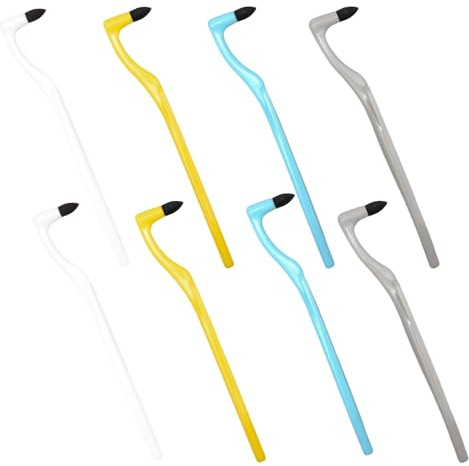 Scaler dentale manuale – pulitore e lucidatore portatile per tartaro, eliminatore di placca e tartaro, cura dentale a casa, 4 pezzi