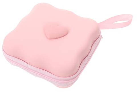 TOYANDONA Sanitary Napkin Storage Box Tampon Travel Case Portable Storage Bag for Bathroom Feminine Pad Dispenser Women Period Bags