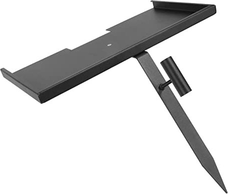 BESPORTBLE porte-marqueur de pierre tombale animal de compagnie support de coeur commémoratif en béton Support de stèle funéraire représenter la pierre tombale support de pierre tombale Black
