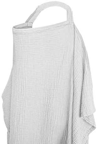 Manta De Enfermera De Gasa - Tapa De Lactancia De Algodón Con Aro Rígido Para Delantal De Enfermera Madre | Tienda De Mallaje De Mallaje | Suministros De Lactancia Para Allai