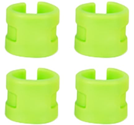 PURPLELILY 4 protectores de marco de bicicleta, protectores de cadena para bicicleta, protectores de cadena, anillos protectores de cadena para bicicletas