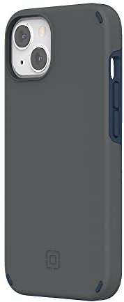 Incipio Duo Series Case for 6.1-Inch iPhone 13, Slate Gray/Moonlit Blue