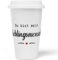 JUNIWORDS To-Go Becher mit Deckel, Du bist mein Lieblingsmensch (1008242)