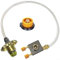 Camping Nozzle Bottle Convert Adapter Connector Stove Connector for Butane Canister to Screw Gas Cartridge Hose Adapter Gas Canister Parts