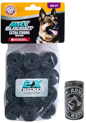 Arm & Hammer Max Blackout Dog Waste Bags 120 CT