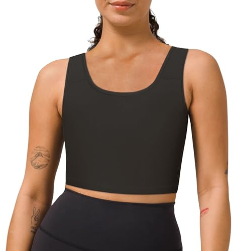 GCTBL FTM Binder Transgénero Transpirable Trans Binder Pecho Binder Compression Bra Tank Top para Mujer (B, L)