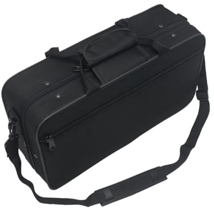 Gatuida Estuche Portátil Para Clarinete Bemol, Bolsa Ligera De Tela Oxford Resistente Al Desgaste Agua, Doble Asa y Correa Ajustable Para Transporte Cómodo En Conciertos y Ensayos