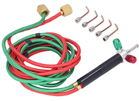 HEEPDD Soldering Tool Gas Torch Mini Gas Torch Micro Mini Gas Torch Micro Welding Soldering Jewelry Welding Tool Mini Gas Torch Metallic Copper Material Durable High Temperature Welding