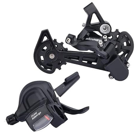 RAAMKA Fahrrad Schaltwerk 1x12 Speed ​​Mountainbike Schaltgruppen Legierung Nylon 13T Schaltwerk MTB Fahrrad Schalthebel rechte Seite Schaltwerke (Color : SL-RD)