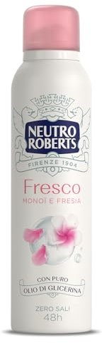 Neutro Roberts Deodorante Spray Fresco Rosa, Monoi e Fresia, 150ml