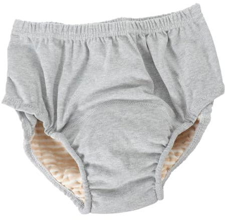 GOOHOCHY Wiederverwendbare Windelhose Für Erwachsene Aus Baumwolle Auslaufsichere Urinalhose Waschbar Für Senioren Inkontinenzhose Mit Trockenem Design