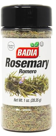 Badia Rosemary Leaves, 1 oz - Dried Rosemary Herb, Earthy & Aromatic, Gluten Free