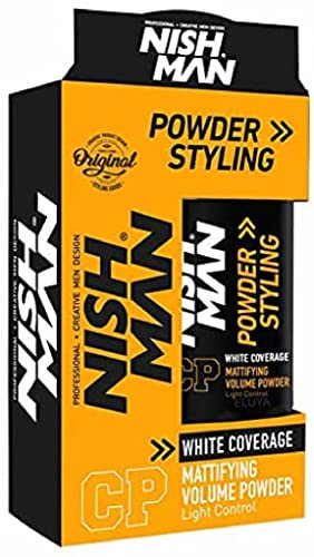 NISHMAN CP Volume Powder Mattifying Styling schwarz färbend 20 g